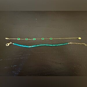 Emerald  bracelet set
